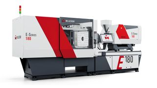Au salon Fakuma, la machine entièrement électrique E180 fabrique un récipient de forme ovale en polypropylène (PP). (Bild: Milacron)