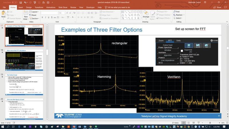 Bild 8: Konvertierung von dBm in den entsprechenden Spannungswert. (Teledyne LeCroy)