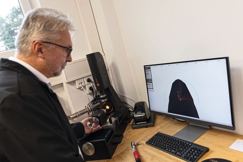 Runout errors can be quickly identified with the measuring solution from Cimtrode – and they are often found in the tool holder rather than in the tool itself. (Image:Zecha)