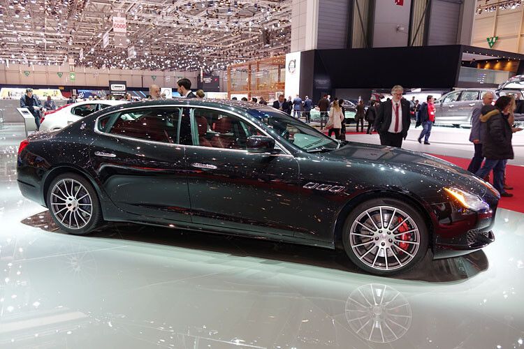 Das Flaggschiff von Maserati: der Quattroporte. (Foto: Christian Otto)