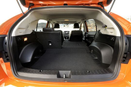 Große Klappe: Das Gepäckabteil fasst bis zu 1.270 Liter. (Subaru)