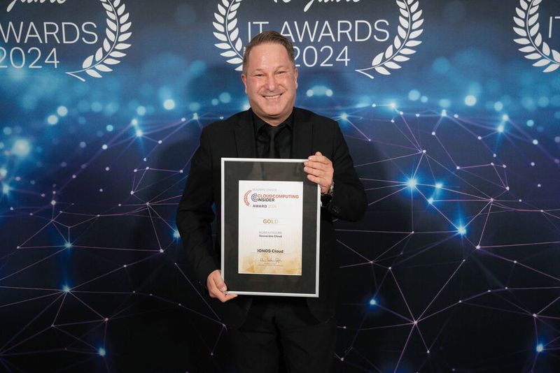 Gold nimmt Robert Zillinger für IONOS Cloud nach Hause. (Bild: Manuel Emme Fotografie)