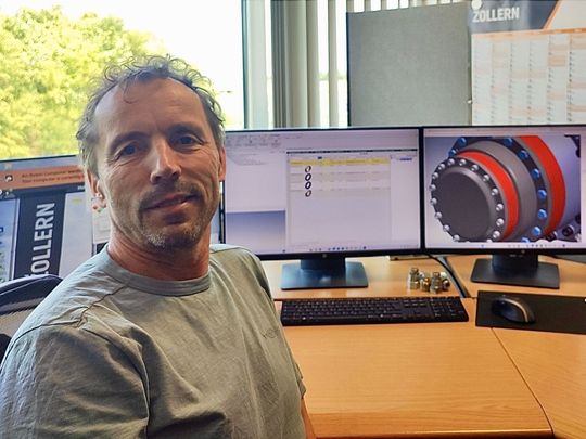 Karl Wahl ist Projektleiter bei Zollern.(Bild:  Simus Systems)