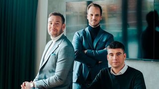 Das expansionsfreudige Führungsteam der EAG Group: (v. l.) Pavel Svoreň, Jakub Šulta, und Petr Kratochvíl (Bild: EAG Group)