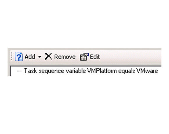 Die Variable VMPlatform auf VMware gesetzt. (Archiv: Vogel Business Media)