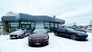 Die neue Maserati-Vertretung zwischen Nürnberg und Ansbach. (Bild: Maserati)