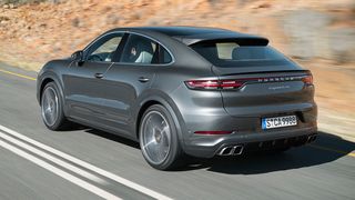 Porsche bietet den Cayenne nun auch als Coupé an. (Porsche)