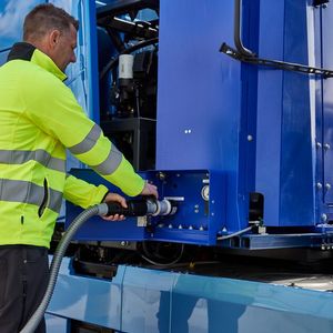 Bis zu 65 Tonnen schwer und mit einer Reichweite von bis zu 1.000 Kilometern: Seit August 2022 testet Volvo Trucks seinen ersten schweren Brennstoffzellen-Lkw.(Bild:  Volvo Trucks)