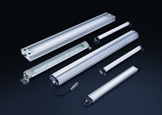 Helukabel bietet mit der neuen Marke Helulight hochwertige LED-Leuchten für Maschinen und Arbeitsplätze.(Bild:  Helukabel)