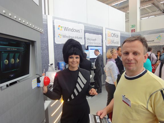 Robert Urschlechter, ART-Computer, versucht sein Glück. (Archiv: Vogel Business Media)