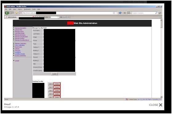 Auf seiner Webseite versucht der Hacker mittels Screenshot zu beweisen, dass er tatsächlich Zugang zu den Admin-Oberflächen der zum Verkauf stehenden Webseiten hat. (Archiv: Vogel Business Media)