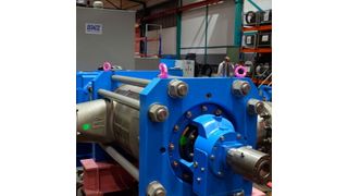 Eine Herausforderung für die Entwicklung des Elektromotors: Ein Pumpenprüfstand sollte auf 4000 kW erweitert werden. (EMZ)