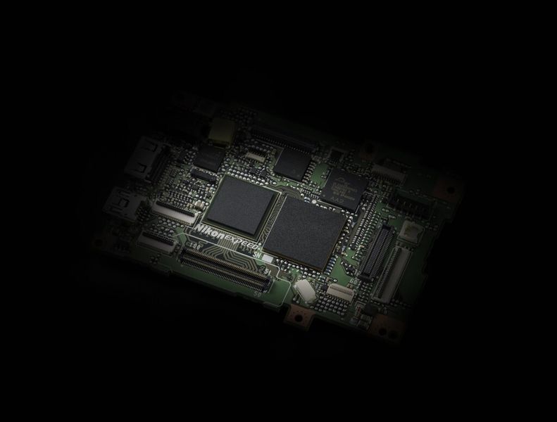 Die Dual-Bildverarbeitungsengine EXPEED 3A ermöglicht 850 Megapixel pro Sekunde. (Nikon)