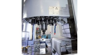 Bild 1: Dass dies eine Gebrauchtmaschine ist, erkennt man hier nur bei sehr genauem Hinsehen – und auch nur, weil CMS bei dieser Demonstrationsmaschine bewusst einige Teile im Originalzustand erhalten hat. (Bild: Wolfgang Marschner)