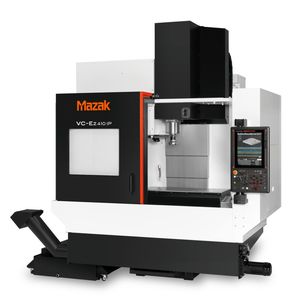 The VC-Ez 410 IP 40-taper vertical machining centre offers a fast ROI for high-volume manufacturing applications .(Source:  Mazak)