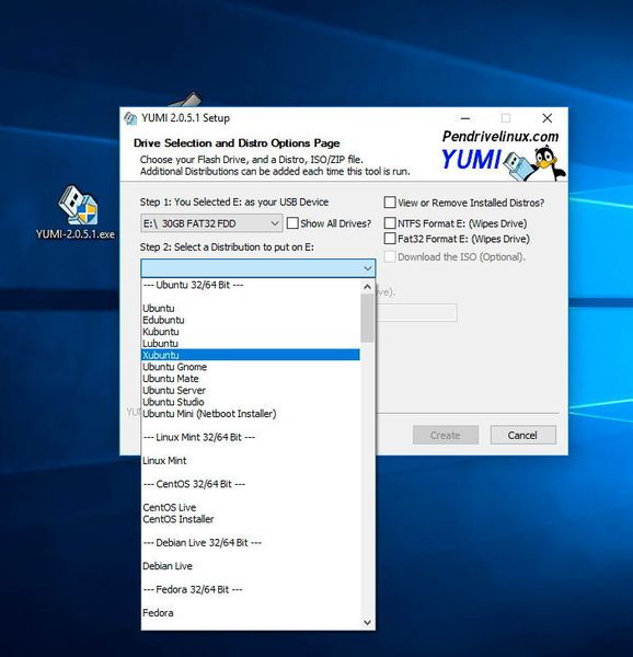 YUMI ermöglicht das Erstellen von Boot-USB-Sticks mit verschiedenen Linux-Distributionen und Rettungsmedien. (Th. Joos)