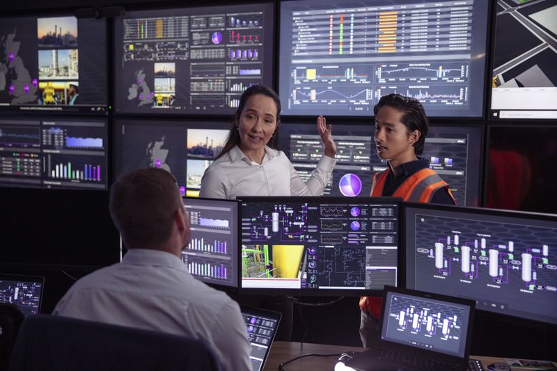 The AI assistant identifies the relevant data and provides a summarized response. If needed, it directly generates a visualization as a dashboard or trend view, which can be saved and shared.(Image:  Aveva)