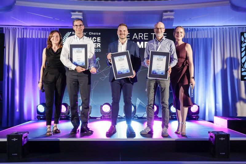 Ebenfalls neu im Kategorien-Portfolio, die Kategorie Superscaler. Die verdienten Auszeichnungen gingen an: T-Systems (Silber), Hetzner Online (Gold) und Ionos (Platin). (Bild: Vogel IT-Medien)