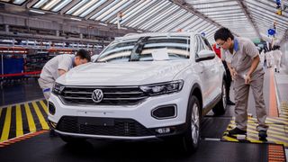 A Look Inside the VW Plant in Foshan (China). Some internal combustion engine models of the brand have recently seen an increase in sales.

 (Image: Volkswagen AG)