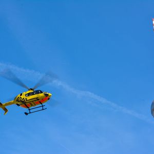 The East Berlin airspace was only opened to "Christoph 31" on April 1, 1990.(Image: ADAC Air Rescue/Stephan Bartsch)