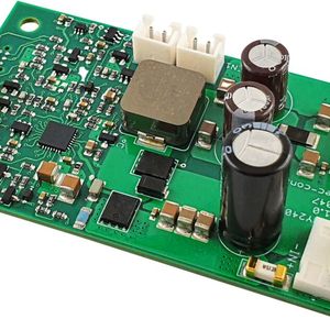 Bild 5: Auf der DC/DC-Wandler-Plattform DCBB wird ein CIP-Mikrocontroller verwendet, um ein smartes Umschaltverhalten zwischen Buck- und Boost-Betrieb zu realisieren. (Bild:  Elec-Con)