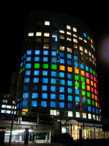 1: Akzo Nobel operates through three business segments: Decorative Paints, Performance Coatings, and Specialty Chemicals. (DennisM/Public Domain)