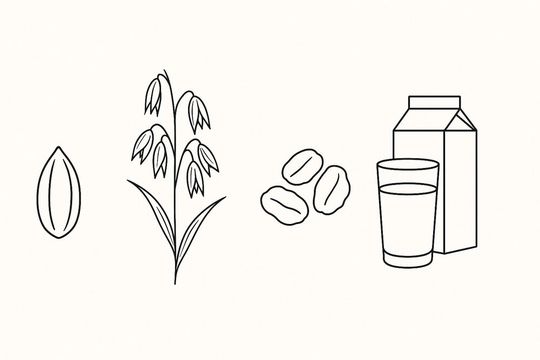 Haferdrinks verdoppeln ihren Absatz bis 2030. Damit wächst auch der Bedarf der deutschen Schälmühlen an Schälhafer – möglichst regional erzeugt.(Bild:  GPT Image Editor / KI-generiert)