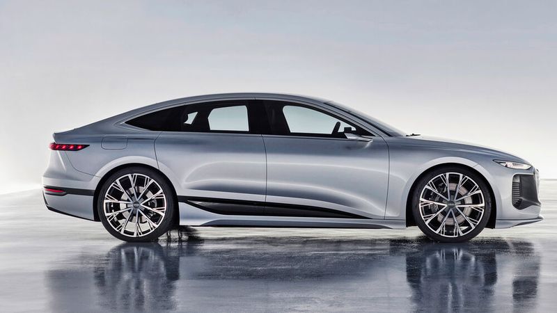 Das Auto soll auf der PPE-Plattform für Hochleistungs-E-Autos stehen. (Bild: Audi)