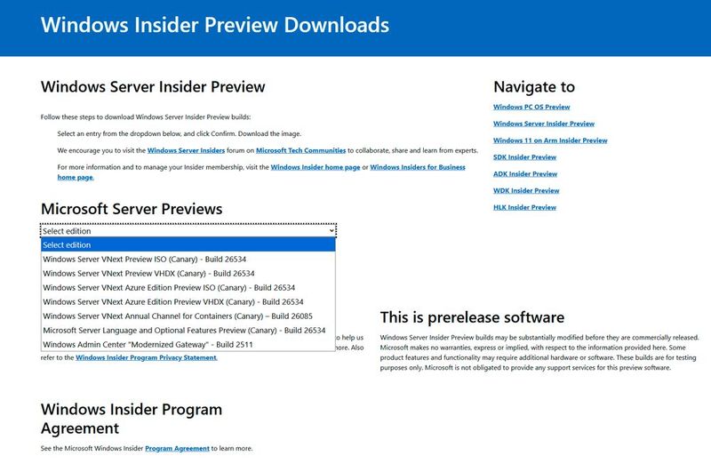 Die aktuelle Preview von Windows Server vNext lässt sich bei Microsoft kostenlos herunterladen. (Bild: Joos)