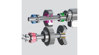 Das Bild zeigt eine Stüwe-Reibschlussverbindungen im Antriebsstrang. (Stüwe)