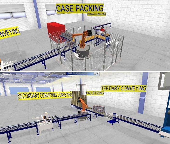 Mit neuen Funktionen für Palettierung und Kartonierung zu realistischen Verpackungsszenarien. (Bild: Tarakos)