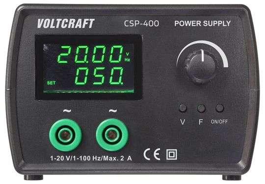 Für jede Anforderung das richtige Netzgerät: Voltcraft stellt auf der Conrad Sourcing Platform innovative CSP-Netzteilserie vor.(Bild:  Conrad Electronic)