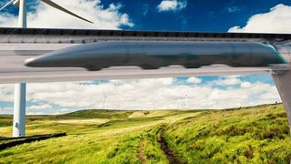 Die Hyperloop-Strecke soll im kalifornischen Quay Valley ab 2016 gebaut werden. (Bild: Hyperloop Transportation Technologies)