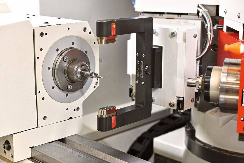 Image 4 : mesure sans contact d'outils de précision avec la technique de mesure par laser. (Fritz Studer AG)