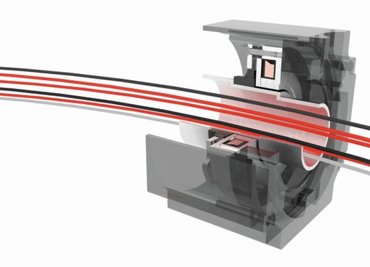 (Mit dem großen Innendurchmesser können die Kabel von Cobots durch die Servo Slim-Bremse geführt werden. Bildquelle: Kendrion INTORQ GmbH)
