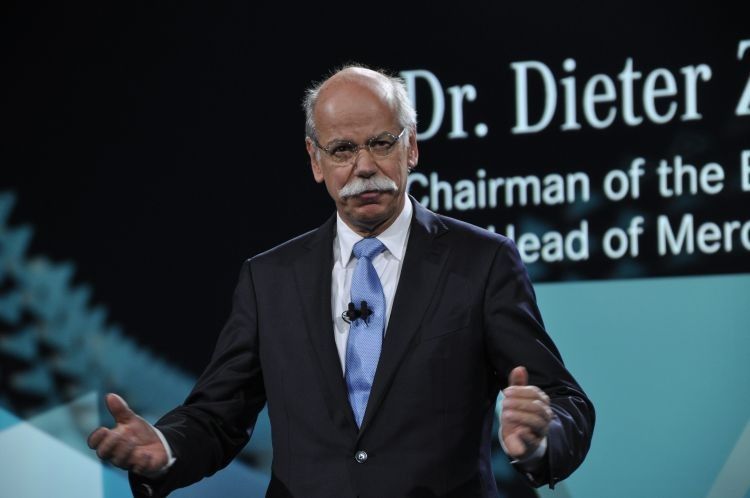Daimler-Chef Dieter Zetsche bezeichnete die V-Klasse als das „Best-of-Album des Daimler-Orchesters“. (Foto: Richter)