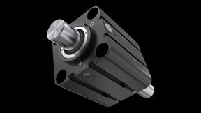 Braking pneumatic cylinders: With safety certification according to DIN EN ISO 13849-1/-2, the clamping and braking elements of the CBPS series from Zimmer are suitable for safety-critical applications. (Source: Zimmer)
