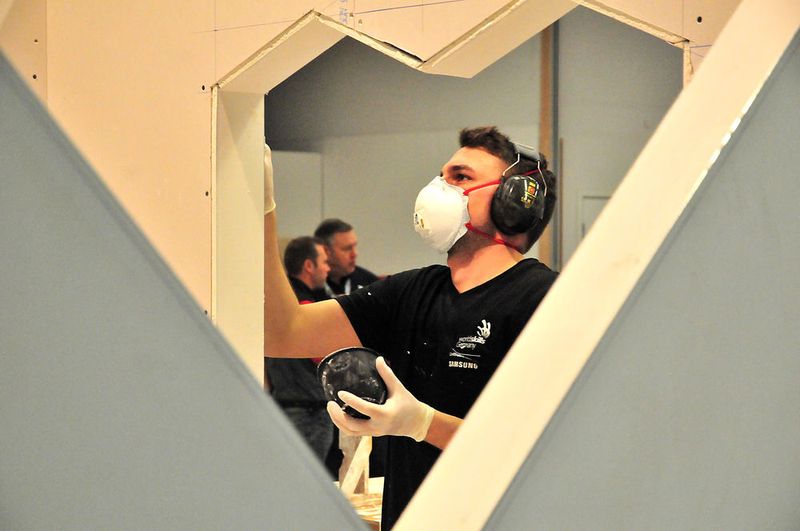 David Reingen trat bei den Stukateuren an. (Schmidt/»kfz-betrieb«)