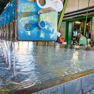 Zur Erzaufbereitung ist viel Wasser erforderlich. Mittels Digitalisierung und smarter Software sind bedeutende Einsparungen möglich.