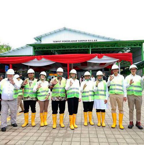 Mega Material Recovery Facility Launched in Indonesia