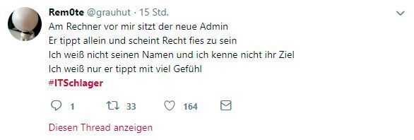 Auch Maschinen haben Gefühle! (Twitter)