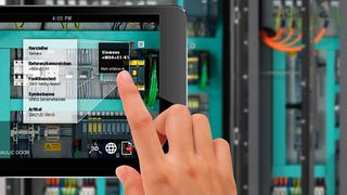 Mit der WSCAD AR App Bauteile abscannen und digital abrufen.  (WSCAD)