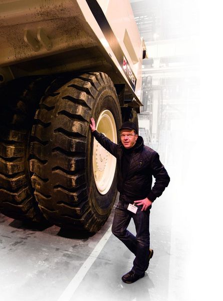 Terex produziert diese Trucks in sieben verschiedenen Modellen, mit einer Nutzlast bis zu 100 Tonnen. Bild: Henkel (Archiv: Vogel Business Media)