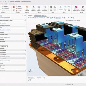 Der simulationsgestützte F&E-Workflow ist dann am erfolgreichsten, wenn alle Beteiligten Zugang zu präzisen Modellen haben und zur Erstellung dieser Modelle beitragen können. Comsol Multiphysics bietet dafür verschiedene Möglichkeiten, die in der aktuellen Version weiter verbessert wurden.(Bild:  Comsol)