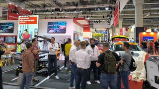 Nicht ohne Grund gut besucht: der Stand von WOW auf der Automechanika. (Bild: WOW)