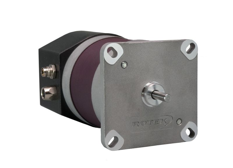 Flexibel und intelligent: die neuen Gleichstrommotoren Romotion, die Rotek auf der SPS IPC Drives 2014 vorstellt. (Bild: Rotek)