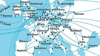 GTT baut wichtige europäische Netzwerkrouten aus, um der wachsenden Nachfrage gerecht zu werden. (GTT)