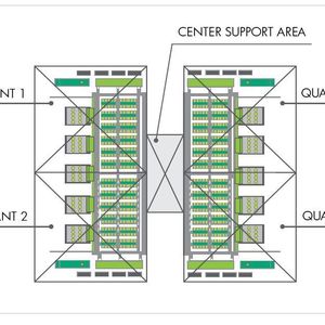 HP Flexible DC, ein neues modulares Rechenzentrumskonzept aus Blöcken. (Archiv: Vogel Business Media)