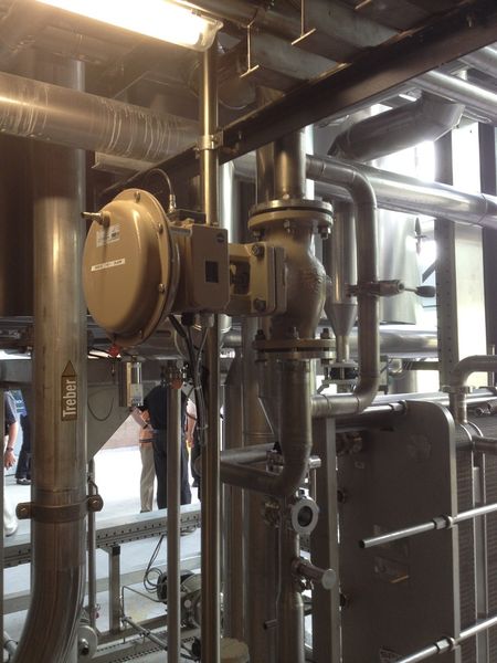 Stellgeräte von Samson im Einsatz (Bild: PROCESS)