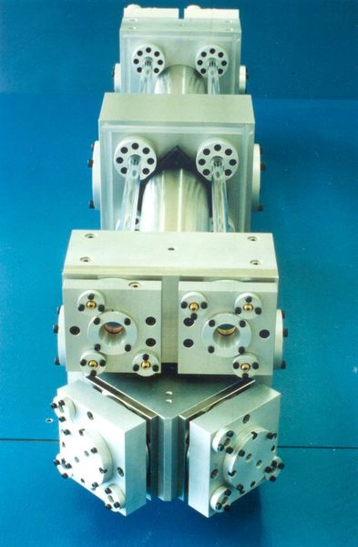 Den erste selbst entwickelten und produzierten CO2-Laser stellte Trumpf 1985 vor. (Trumpf)